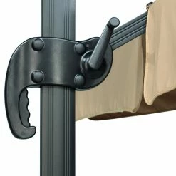 Aktion ✨ Ampelschirm RHODOS - natur - quadratisch - 300x300 cm 🎉 -Angebote Garten Store 9001848200 03 1600Wx1600H