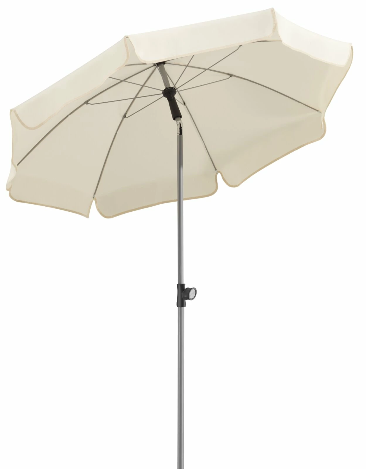 Auslauf 🥰 Sonnenschirm LOCARNO - natur - Ø 150 cm 👍 3 Auslauf 🥰 Sonnenschirm LOCARNO - natur - Ø 150 cm 👍