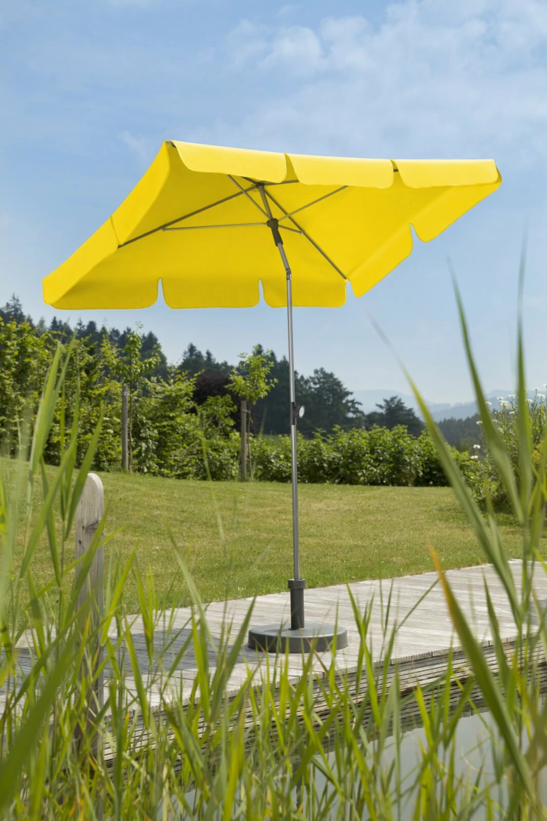 Am billigsten 🤩 Sonnenschirm LOCARNO - zitrus - rechteckig - 180x120 cm ⭐ 4 Am billigsten 🤩 Sonnenschirm LOCARNO - zitrus - rechteckig - 180x120 cm ⭐ – Bild 2