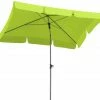 Rabatt 🎉 Sonnenschirm LOCARNO - apfelgrün - rechteckig - 180x120 cm 🤩 -Angebote Garten Store 9001872500 1600Wx1600H