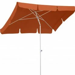 Bestpreis 🔥 Sonnenschirm IBIZA - terracotta - rechteckig - 180x120 cm 🛒
