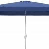 Brandneu 🛒 Sonnenschirm OSLO - blau - rechteckig - 300x200 cm 💯