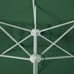 Bestes Angebot 😍 Sonnenschirm OSLO - grün - rechteckig - 300x200 cm 🌟 -Angebote Garten Store 9001874500 03 1600Wx1600H