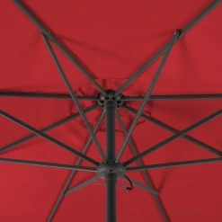 Budget 🥰 Sonnenschirm HARLEM - rot - Ø 270 cm 🛒 8 Budget 🥰 Sonnenschirm HARLEM - rot - Ø 270 cm 🛒 -Angebote Garten Store 9001875200 03 1600Wx1600H