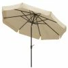 Auslauf 😉 Sonnenschirm ORLANDO - natur - Ø 270 cm 🧨