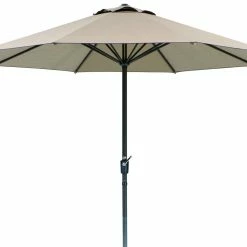 Budget 🌟 Sonnenschirm KORSIKA - natur - Ø 320 cm 🔔