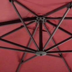 Besorgen 🌟 Ampelschirm RHODOS TWIST - bordeaux - quadratisch - 300x300 cm 🥰 -Angebote Garten Store 9001879900 03 1600Wx1600H