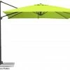 Budget 👍 Ampelschirm RHODOS JUNIOR - apfelgrün - quadratisch - 270x270 cm 😉 -Angebote Garten Store 9001880500 1600Wx1600H