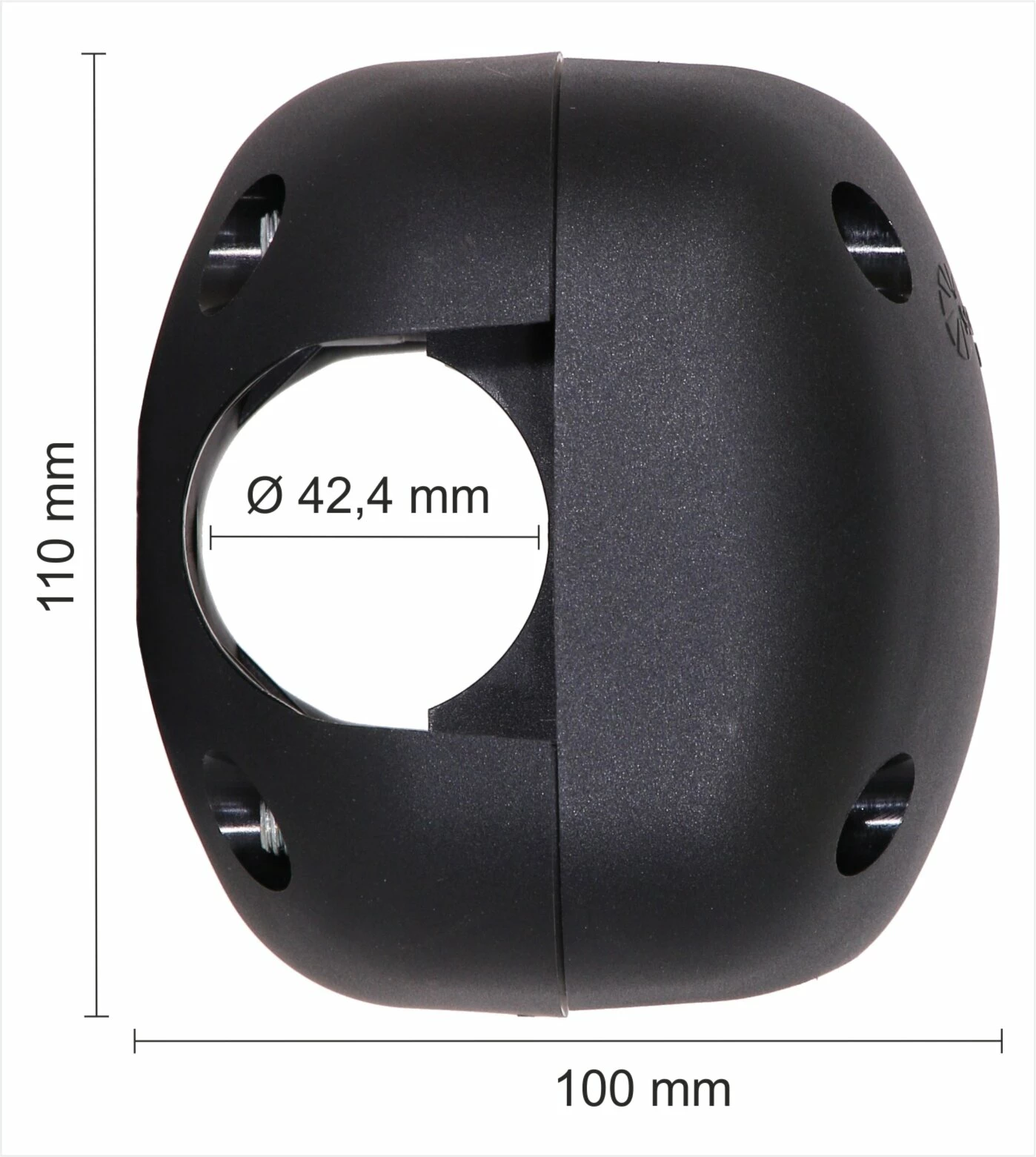 Budget ✔️ Balkon-Schirmhalter FOXI - Kunststoff - für Balkongeländer 🔔 5 Budget ✔️ Balkon-Schirmhalter FOXI - Kunststoff - für Balkongeländer 🔔 – Bild 3