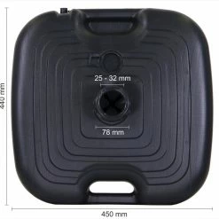 Bestpreis 💯 Schirmständer - anthrazit - für ca. 20 Liter 🔥 -Angebote Garten Store 9001882800 04 1600Wx1600H