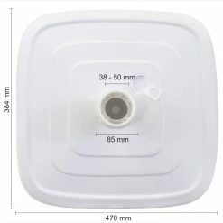 Aktion 🌟 Schirmständer - weiß - mit Rollen - für ca. 45 Liter 😍 9 Aktion 🌟 Schirmständer - weiß - mit Rollen - für ca. 45 Liter 😍 -Angebote Garten Store 9001882900 04 1600Wx1600H