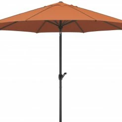 Budget 🤩 Sonnenschirm ADRIA - terracotta - Ø 300 cm 🥰