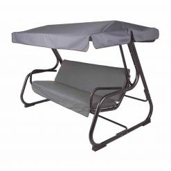 Blitzangebot ⌛ Hollywoodschaukel PARMA - anthrazit-grau - ❤️