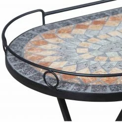 Brandneu 😍 Serviertisch PRATO - schwarz - Mosaik 🛒 -Angebote Garten Store 9002469800 03 1600Wx1600H