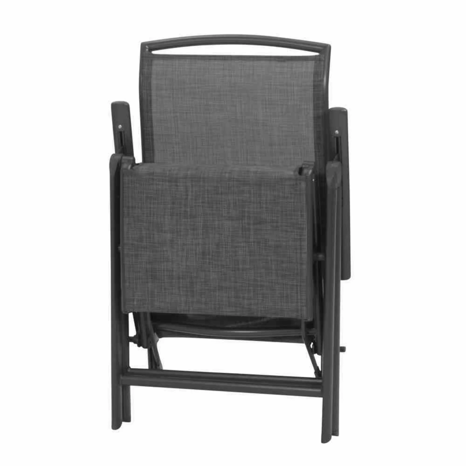 Großhandel 👍 Liegestuhl LIVORNO - anthrazit-silber - Rückenlehne verstellbar 💯 4 Großhandel 👍 Liegestuhl LIVORNO - anthrazit-silber - Rückenlehne verstellbar 💯 – Bild 2