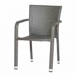 Top 10 ⭐ Stapelsessel MINAS - titan - Gardino-Geflecht 👏