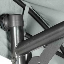 Coupon 🛒 3er Hollywood-Schaukel LIVORNO - silber-schwarz - 191x179 cm ⌛ -Angebote Garten Store 9002488200 04 1600Wx1600H