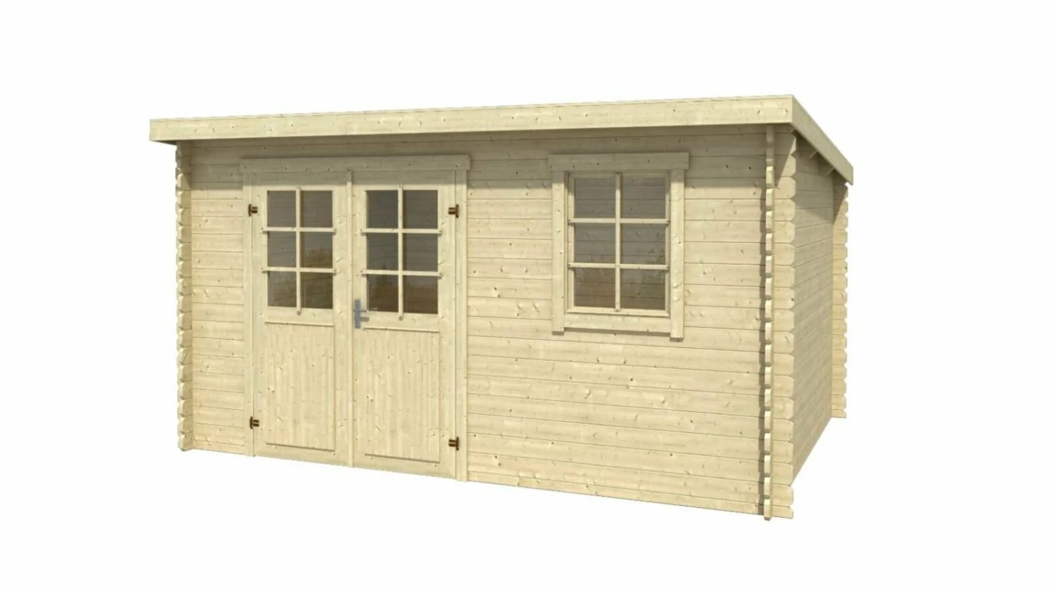 Top 10 ❤️ Gartenhaus AMIRA 275 - Fichte massiv - naturbelassen - 380x275 cm 🛒 4 Top 10 ❤️ Gartenhaus AMIRA 275 - Fichte massiv - naturbelassen - 380x275 cm 🛒 – Bild 2