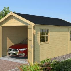 Neu 😉 Gartenhaus DILLON - Fichte massiv - naturbelassen - 300x540 cm 😉