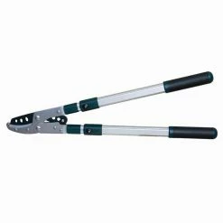 Neu 🤩 Pro Alu Amboss Astschere - grün-silber - 67-101 cm ⭐