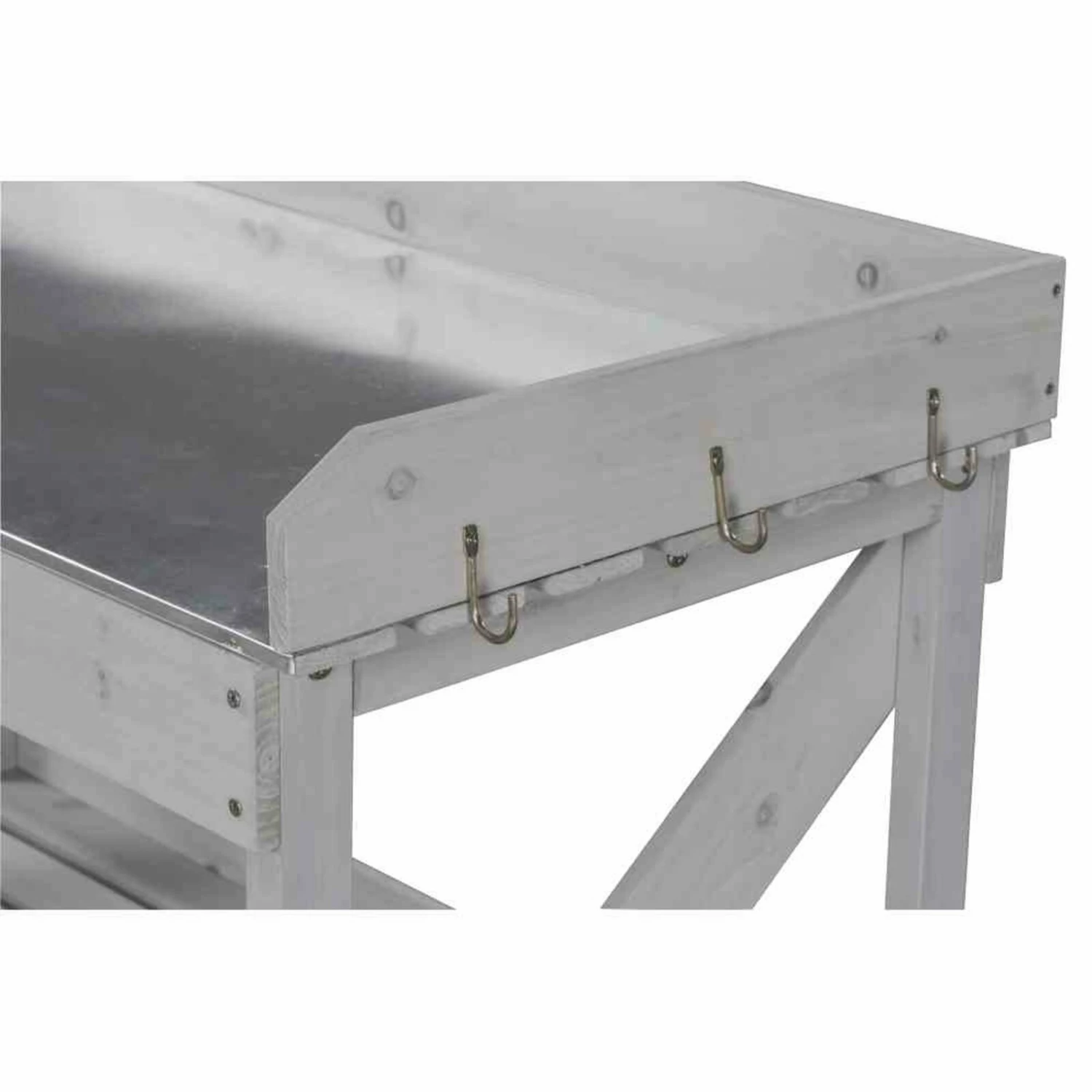 Aktion 🧨 Pflanztisch - Fichtenholz - grau imprägniert 💯 5 Aktion 🧨 Pflanztisch - Fichtenholz - grau imprägniert 💯 – Bild 3