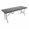 Billig ⌛ Tisch VENTANA - grau-schwarz - klappbar - 180x75 cm ✔️ -Angebote Garten Store 9002720600 1600Wx1600H