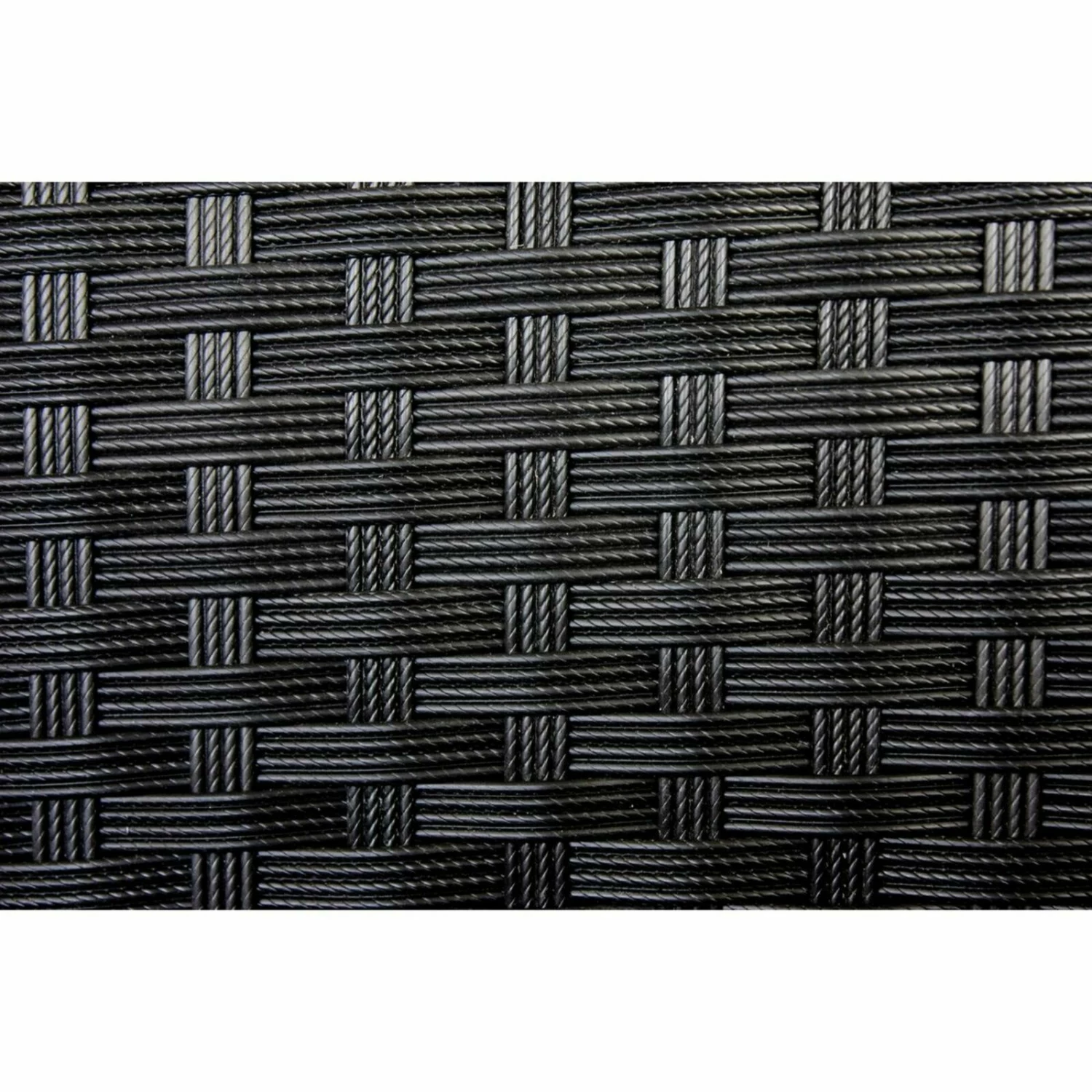 Coupon 😍 2er-Set Stapelstühle LONDON - schwarz - Geflecht 🧨 4 Coupon 😍 2er-Set Stapelstühle LONDON - schwarz - Geflecht 🧨 – Bild 2