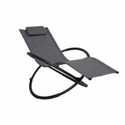 Blitzangebot 💯 Schaukelliege MILOS - schwarz-silber - mit Nackenkissen 👏 -Angebote Garten Store 9002728300 03 1600Wx1600H