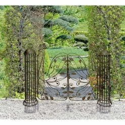 Auslauf 🎁 Pforte PACAYA - Rost-Opitk - 122 cm hoch 🤩 -Angebote Garten Store 9002730000 04 1600Wx1600H