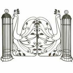 Auslauf 🎁 Pforte PACAYA - Rost-Opitk - 122 cm hoch 🤩