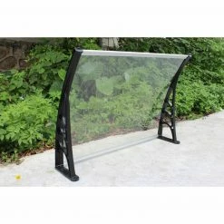 Billig ⭐ Vordach - transparent - Kunststoff - 100x120 cm 🛒 -Angebote Garten Store 9002731000 04 1600Wx1600H