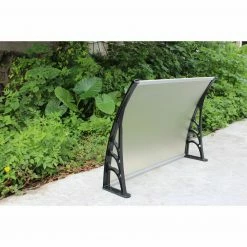 Schlussverkauf 😍 Vordach - matt - Kunststoff - 100x120 cm 😉 -Angebote Garten Store 9002731100 04 1600Wx1600H