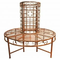 Top 10 🤩 Baumbank LARISSA - Rost-Bronze - Stahl 🎉