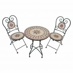 Top 10 ⌛ 3-teiliges Balkonset AMARILLO - schwarz-bunt - Mosaik 🌟 -Angebote Garten Store 9002732600 04 1600Wx1600H