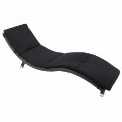 Aktion 😍 Sonnenliege CARACAS - coffee - Polyrattan - 185 cm ✔️