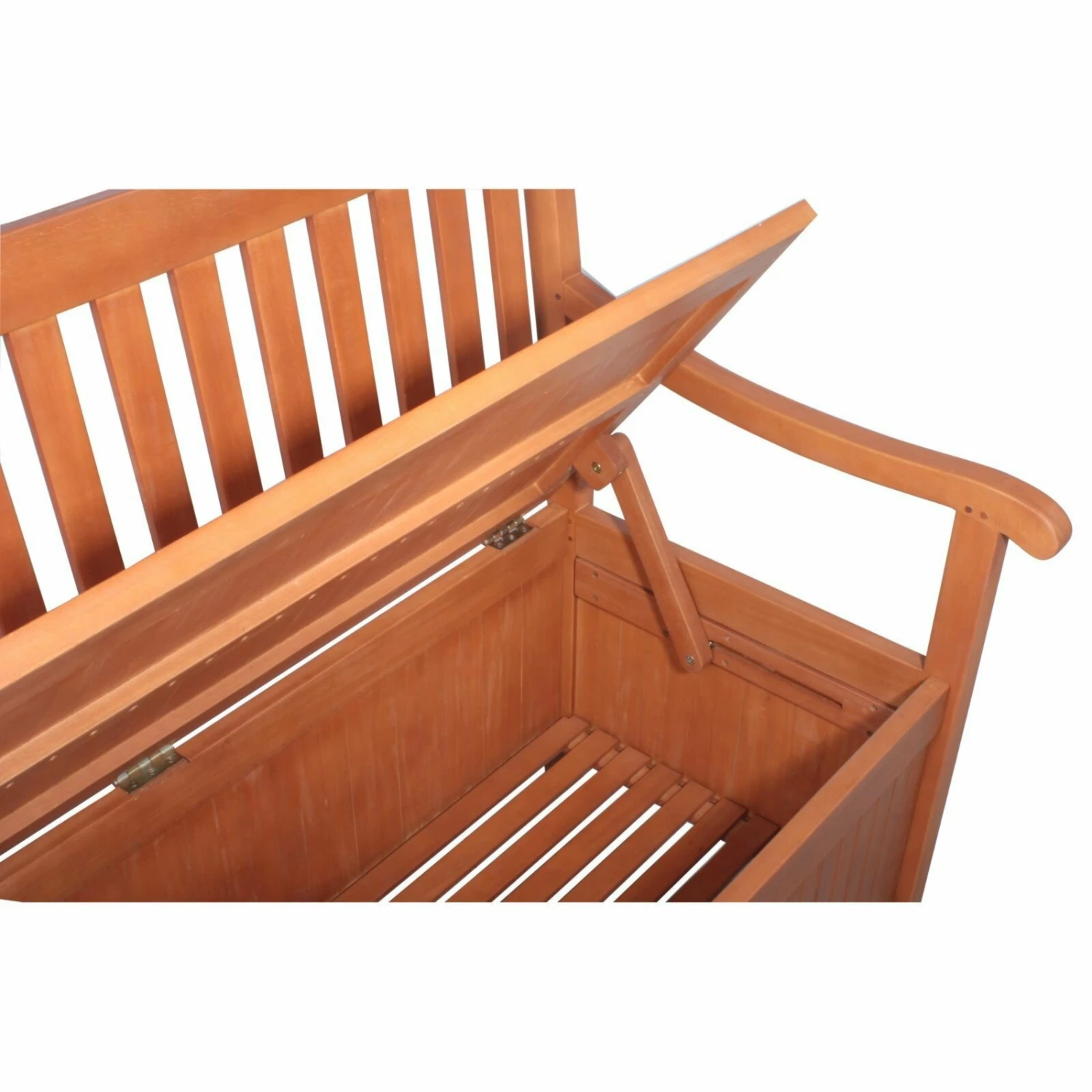 Brandneu ❤️ Gartenbank HOUSTON - Eukalyptus - für 2 - mit Staufach 🎁 5 Brandneu ❤️ Gartenbank HOUSTON - Eukalyptus - für 2 - mit Staufach 🎁 – Bild 3