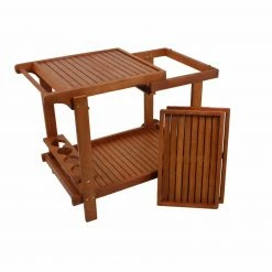 Beste Bewertungen von 🌟 Servierwagen HAYWARD - Eukalyptus - mit 2 Tabletts 🤩 -Angebote Garten Store 9002740100 04 1600Wx1600H