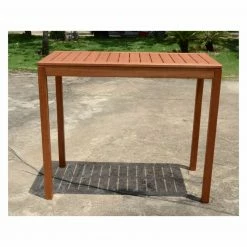 Brandneu ✨ Bartisch PALMDALE - Eukalyptus Massivholz - 120x60 cm ⭐ -Angebote Garten Store 9002741300 04 1600Wx1600H