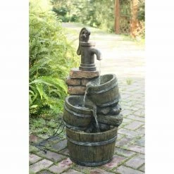 Brandneu 🛒 Brunnen VENETIEN - Holz- und Steinoptik ⌛ -Angebote Garten Store 9002814300 03 1600Wx1600H