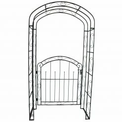 Schlussverkauf 🎁 Pforte MAYON - rostfarben - 215 cm hoch 🎉 -Angebote Garten Store 9002816600 03 1600Wx1600H