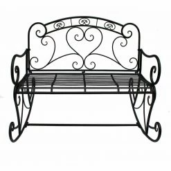 Am billigsten ⌛ Schaukelbank DARES - schwarz - Metall ✔️ -Angebote Garten Store 9002816900 04 1600Wx1600H