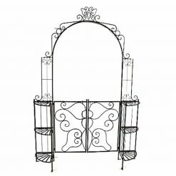 Brandneu ✔️ Pforte LAKI - schwarz - 233 cm hoch ⌛