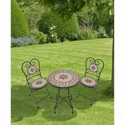 Neu ✔️ 3-teiliges Balkon-Set AMARILLO - schwarz - Mosaik 💯 -Angebote Garten Store 9002821600 03 1600Wx1600H