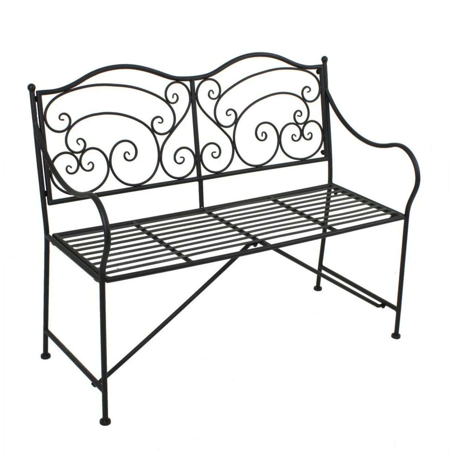 Blitzangebot 😀 Gartenbank VESUV - rostfarben - 111 cm 👍 3 Blitzangebot 😀 Gartenbank VESUV - rostfarben - 111 cm 👍