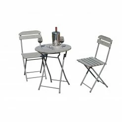 Angebote 🔥 3-teiliges Balkon-Set LUGO - grau - klappbar 🤩 8 Angebote 🔥 3-teiliges Balkon-Set LUGO - grau - klappbar 🤩 -Angebote Garten Store 9002827500 03 1600Wx1600H
