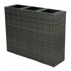 Budget 😍 Raumtrenner - dunkelgrau - mit 3 Pflanztöpfen - 100 cm breit ⭐ 7 Budget 😍 Raumtrenner - dunkelgrau - mit 3 Pflanztöpfen - 100 cm breit ⭐ -Angebote Garten Store 9002829200 03 1600Wx1600H