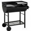 Budget 🛒 Grillfass DETROIT - schwarz - 2x 35x37 cm 👍