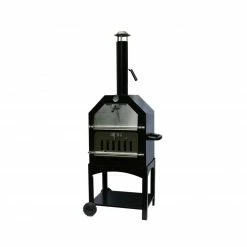 Am billigsten ⭐ Pizzaofen - schwarz - 48x35 cm 🔔