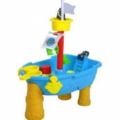 Billig 🧨 Sand- und Wassertisch PIRATENSCHIFF - bunt - Kunststoff 🎁