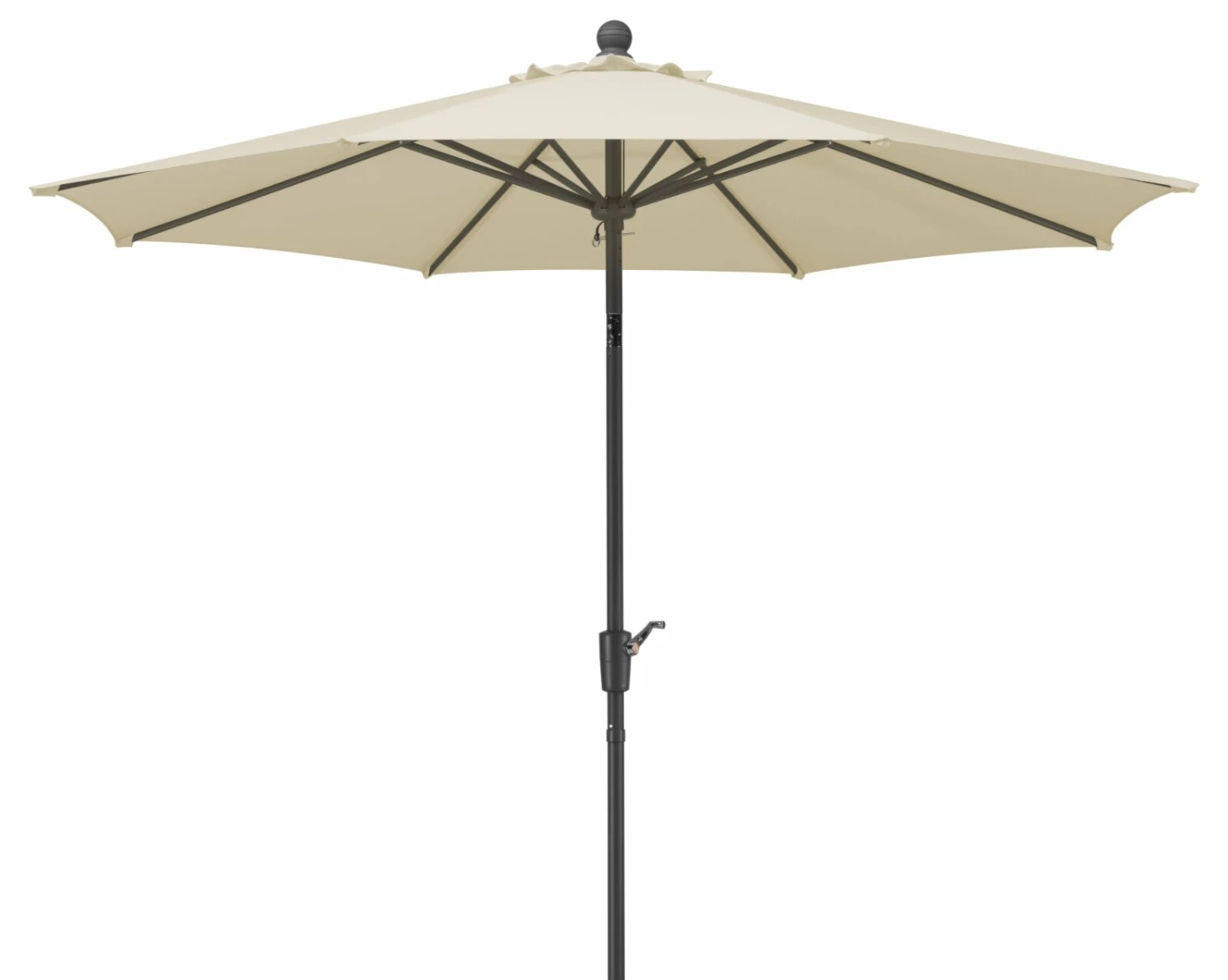 Aktion 🌟 Sonnenschirm HARLEM - natur - Ø 270 cm 🔥 3 Aktion 🌟 Sonnenschirm HARLEM - natur - Ø 270 cm 🔥